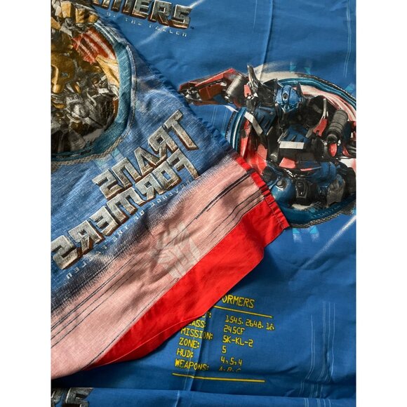 Transformers "Revenge Of The Fallen" Twin Flat Sheet Cutter Crafts - Picture 8 of 9